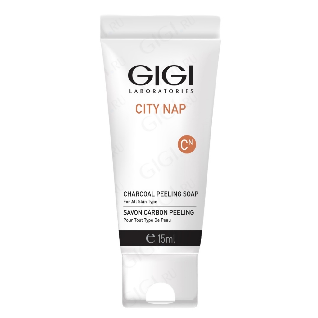 

GiGi Мыло для всех типов кожи Charcoal Peeling, 15 мл (GiGi, City NAP)