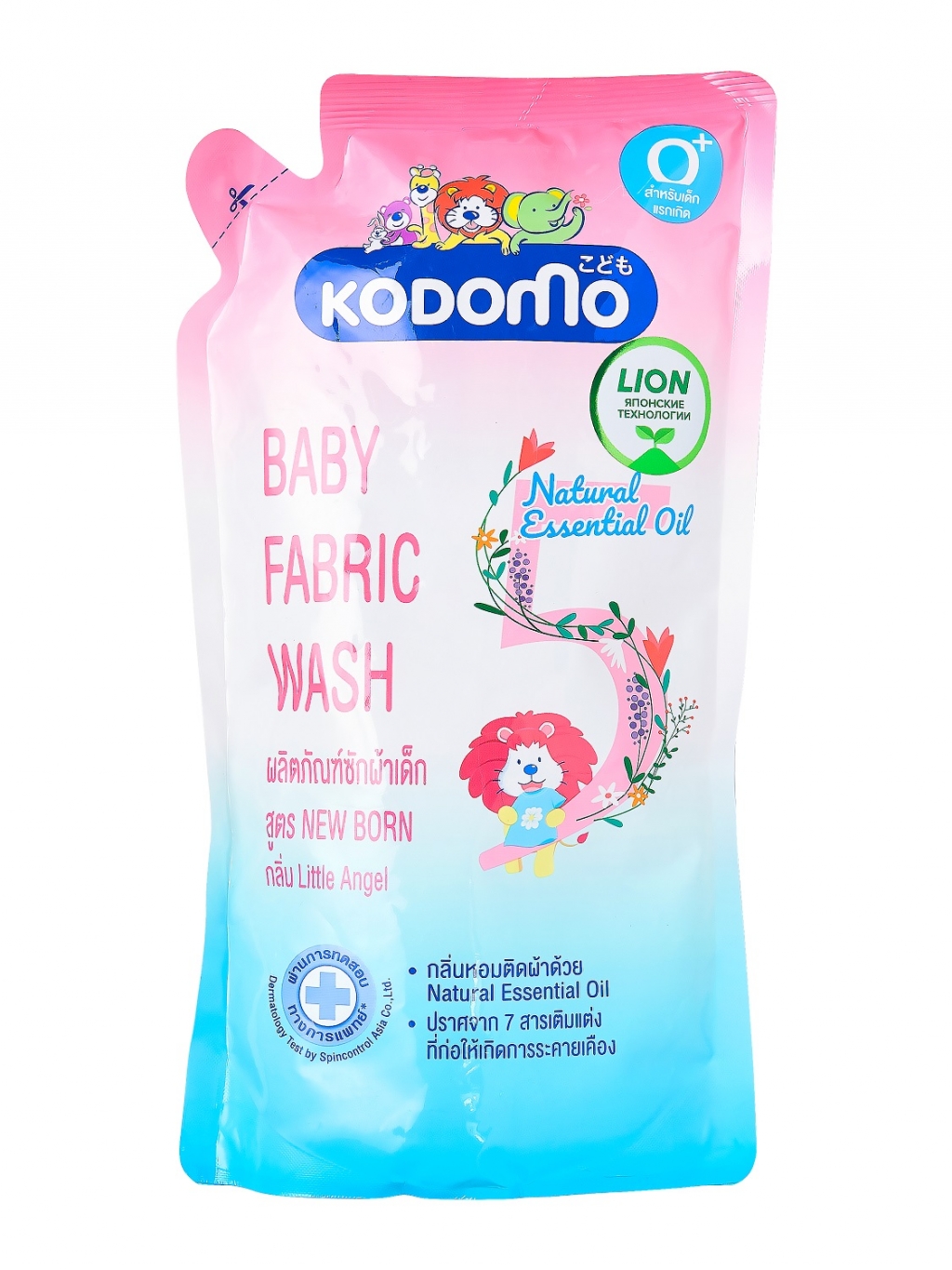 

Lion Thailand Гель для стирки детского белья "Маленький ангел", 600 мл (Lion Thailand, Kodomo), Kodomo