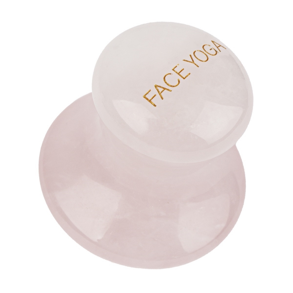 Face Yoga Массажер-грибок из розового кварца, 1 шт (Face Yoga, Массажеры)