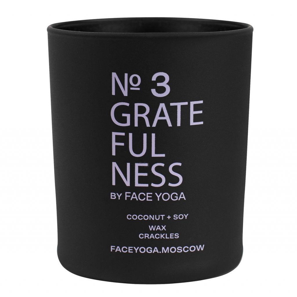 Face Yoga Свеча-практика Gratefulness, 180 мл (Face Yoga, Свечи)