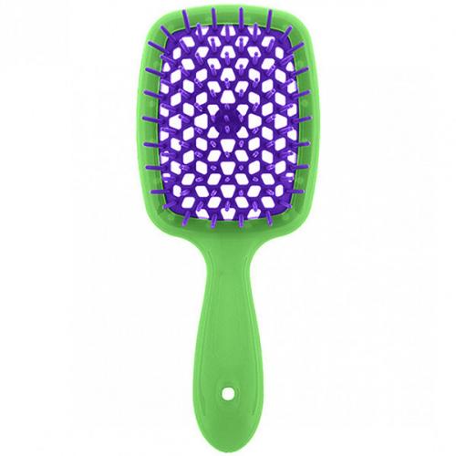 

Janeke Щетка Superbrush малая зелено-фиолетовая, 17,5 х 7 х 3 см (Janeke, Щетки)