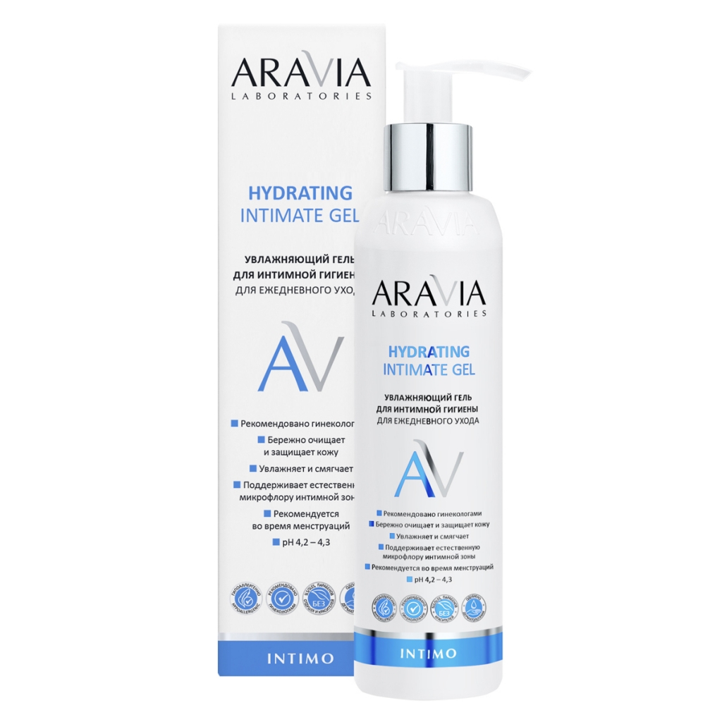 Купить Aravia Laboratories Увлажняющий гель для интимной гигиены для ежедневного ухода Hydrating Intimate Gel, 200 мл (Aravia Laboratories, Уход за телом)
