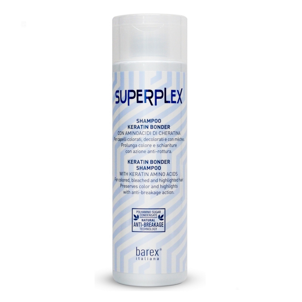 

Barex Шампунь-бондер с кератиновыми аминокислотами Keratin Bonder Shampoo, 250 мл (Barex, Superplex), Superplex
