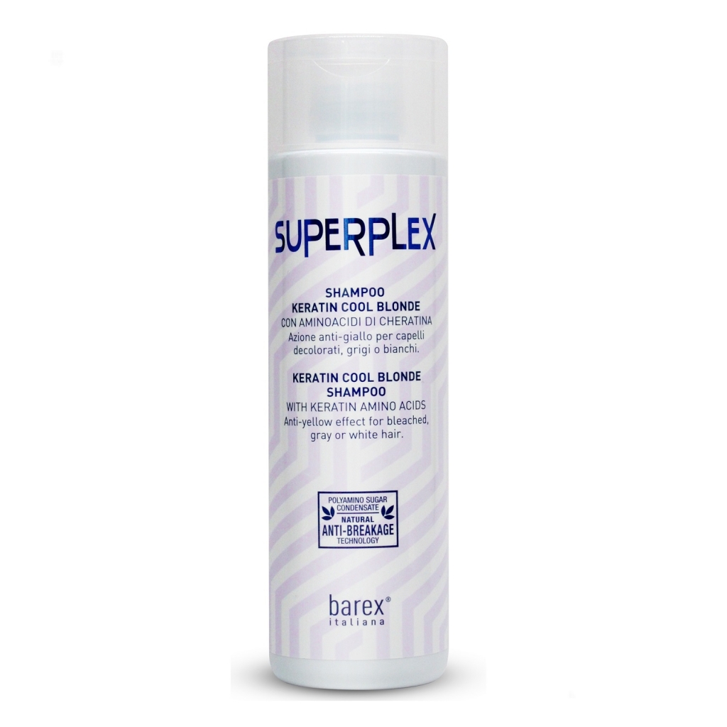 

Barex Шампунь для придания холодного оттенка Keratin Cool Blonde Shampoo, 250 мл (Barex, Superplex), Superplex