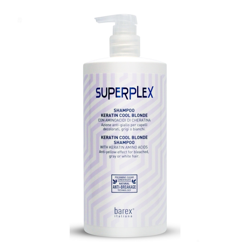 

Barex Шампунь для придания холодного оттенка Keratin Cool Blonde Shampoo, 750 мл (Barex, Superplex), Superplex
