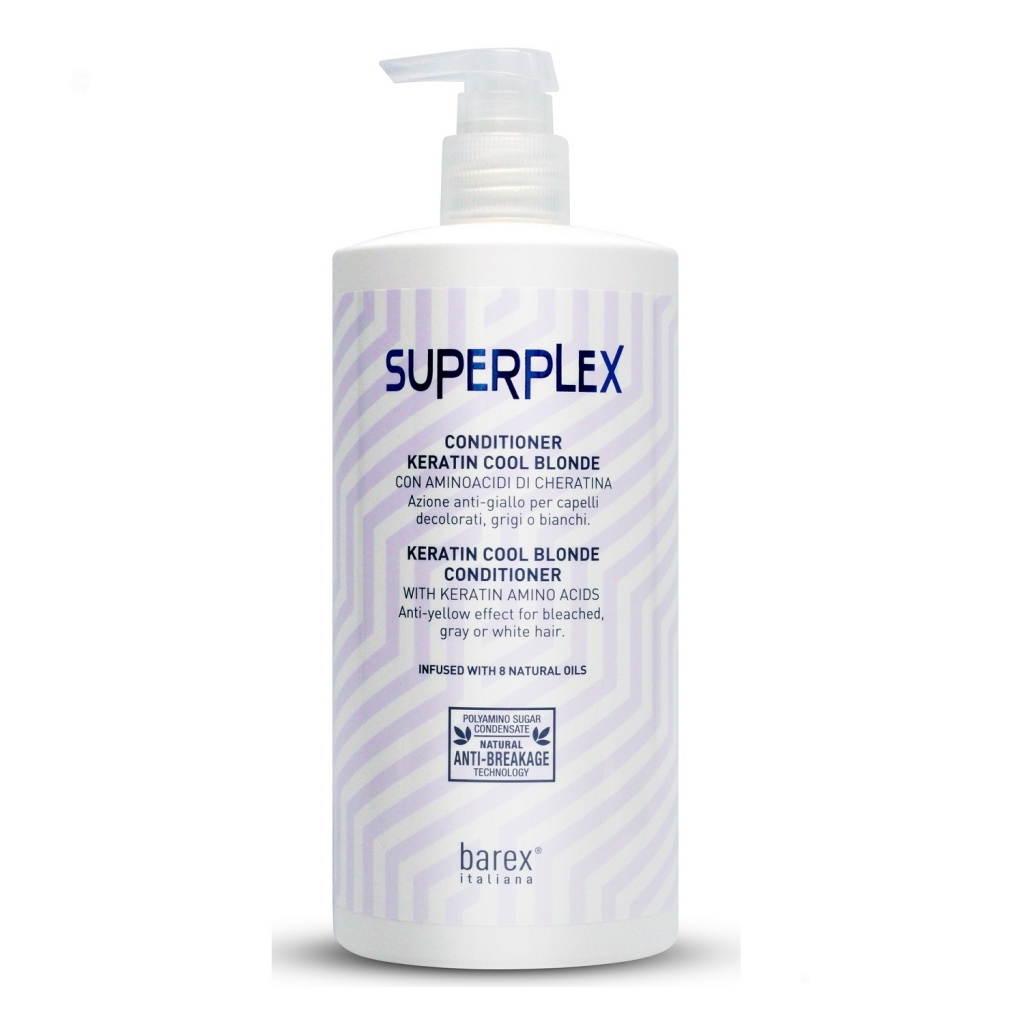 

Barex Кондиционер для придания холодного оттенка Keratin Cool Blonde Conditioner, 750 мл (Barex, Superplex), Superplex