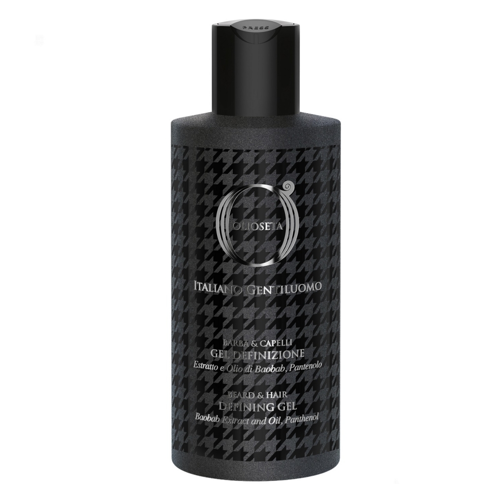 Barex Гель для укладки волос и усов с экстрактом и маслом баобаба, 200 мл (Barex, Olioseta)