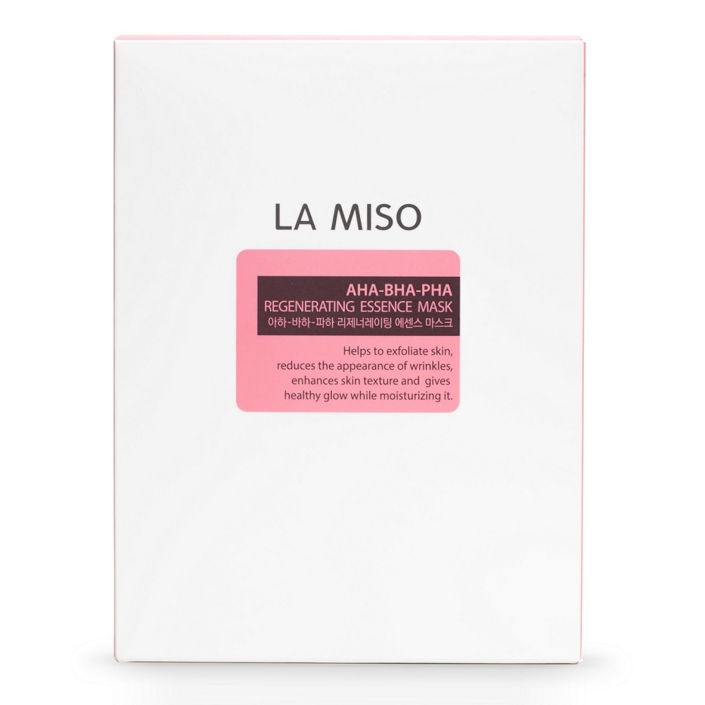 La Miso Ампульная обновляющая маска с кислотами, 28 г (La Miso, Уход)