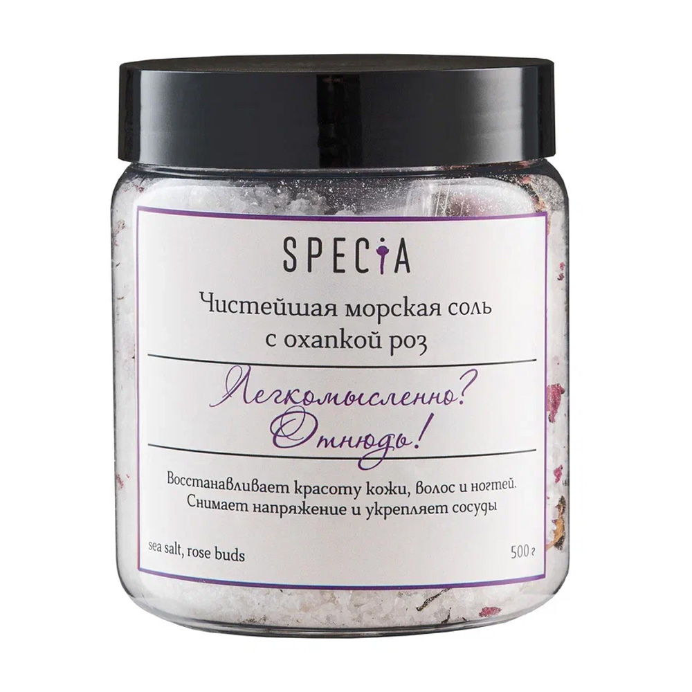 

Specia Морская соль с бутонами роз, 500 г (Specia, )