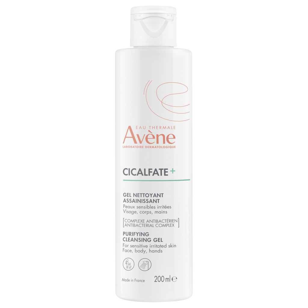 Купить Avene Очищающий гель для чувствительной и раздраженной кожи, 200 мл (Avene, Cicalfate)