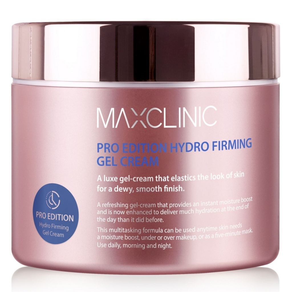 Maxclinic Укрепляющий крем-гель для эластичности и увлажнения кожи Pro-Edition Hydro Firming Gel Cream, 200 г (Maxclinic, Face Care)