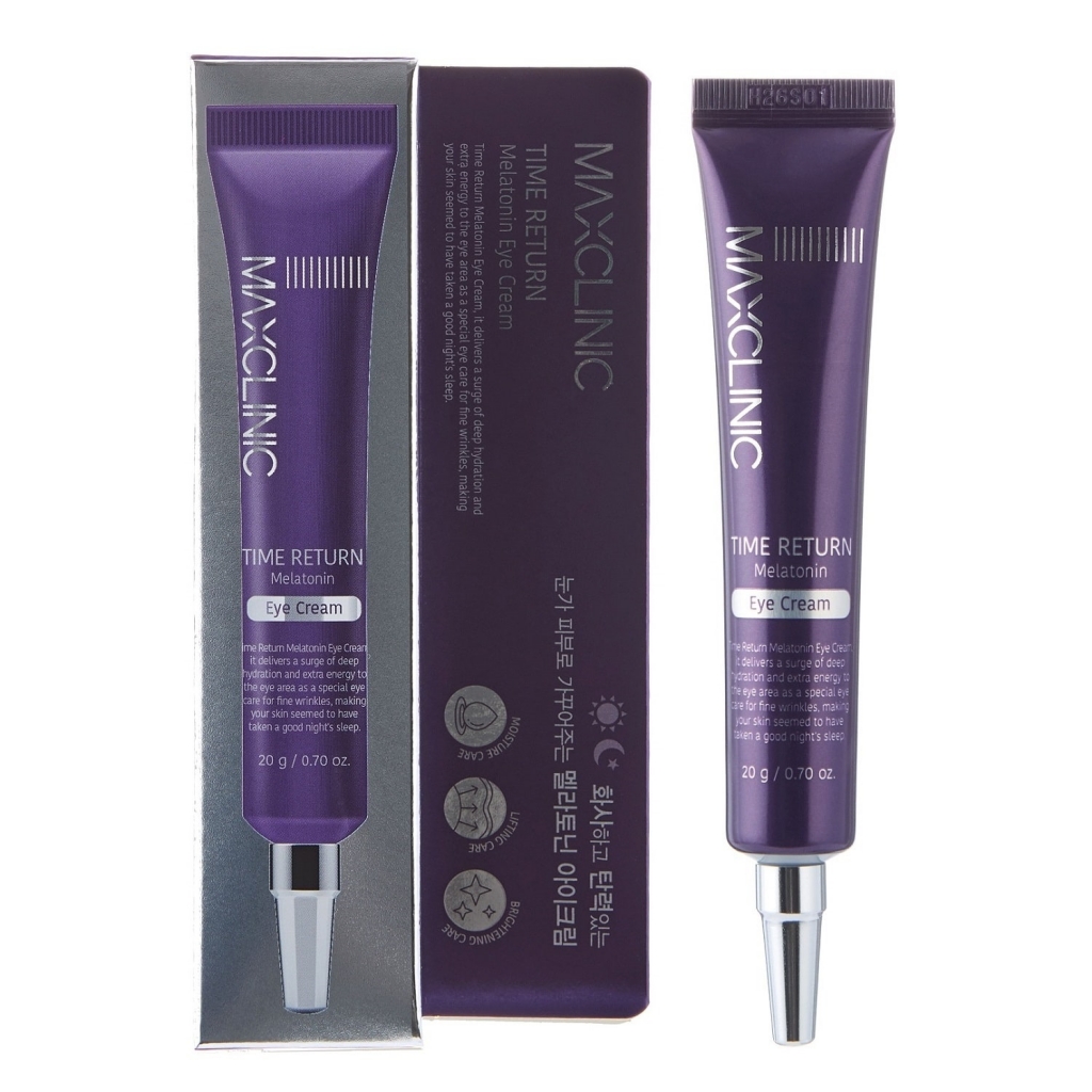 

Maxclinic Крем с мелатонином для области вокруг глаз Time Return Melatonin Eye Cream, 20 г (Maxclinic, Eye Care), Eye Care