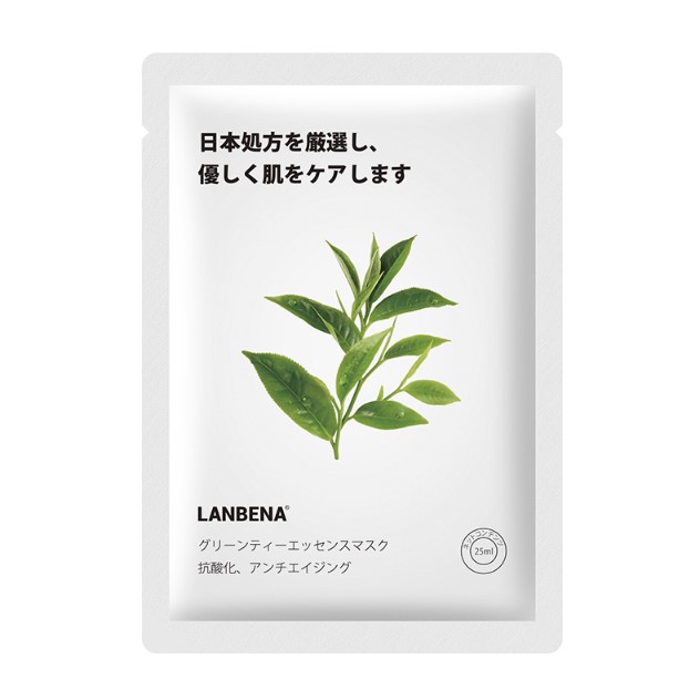 

Lanbena Тканевая маска c зеленым чаем, 25 г (Lanbena, )