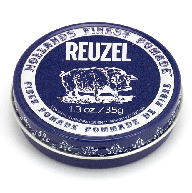 Reuzel Помада подвижной фиксации для укладки мужских волос Fiber Pomade Piglet, 35 г (Reuzel, Стайлинг)