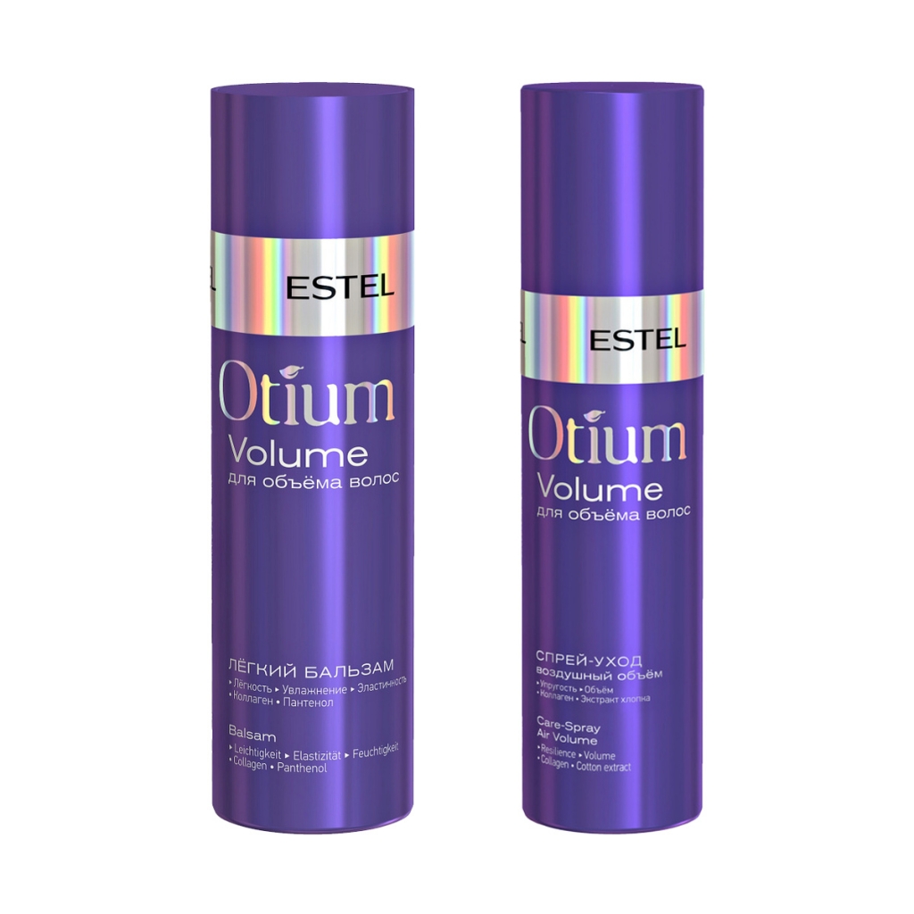 Estel Professional Набор для объёма волос (бальзам 200 мл + спрей 200 мл) (Estel Professional, Otium)