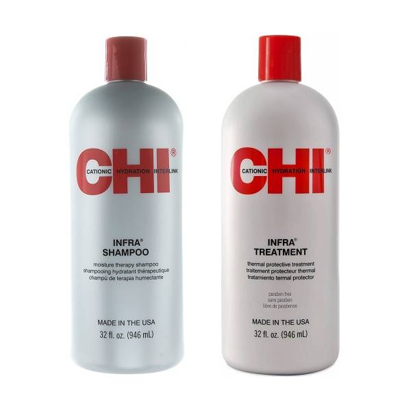 Купить Chi Набор для эластичности волос (кондиционер 946 мл + шампунь 946 мл) (Chi, Наборы)