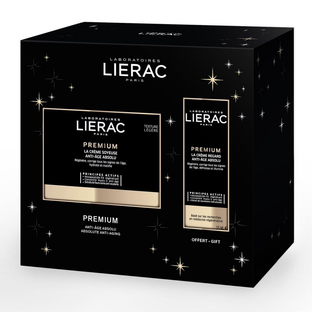 

Lierac Подарочный набор (крем-абсолют с бархатистой текстурой 50 мл + крем-абсолют для контура глаз 15 мл) (Lierac, Premium)