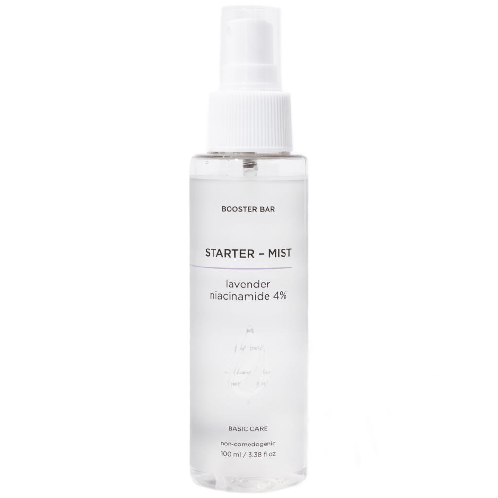 

Booster Bar Тонер с лавандой и ниацинамидом 4%, 100 мл (Booster Bar, Starter-Mist), Starter-Mist