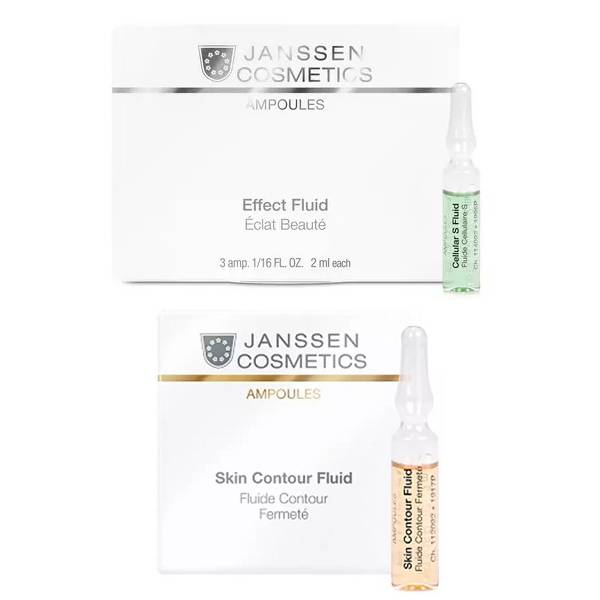 Janssen Cosmetics Набор антивозрастной (сыворотка с пептидами 3х2 мл + сыворотка для клеточного обновления 3х2 мл) (Janssen Cosmetics, Ампульные концентраты)