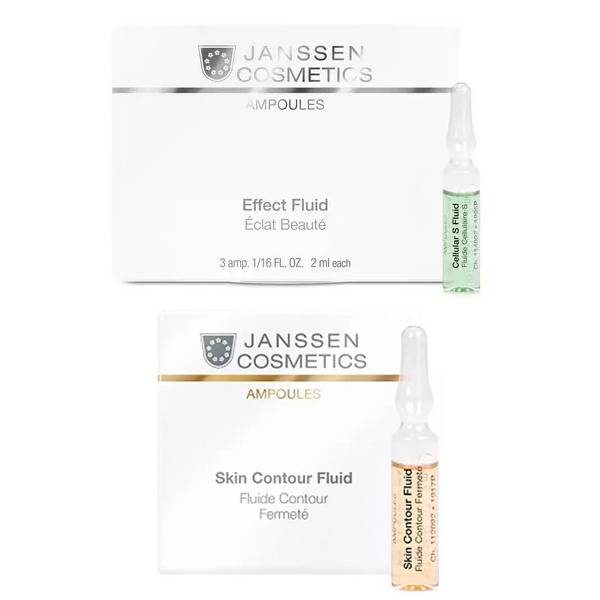 

Janssen Cosmetics Набор антивозрастной (сыворотка с пептидами 3х2 мл + сыворотка для клеточного обновления 3х2 мл) (Janssen Cosmetics, Ампульные концентраты), Ампульные концентраты
