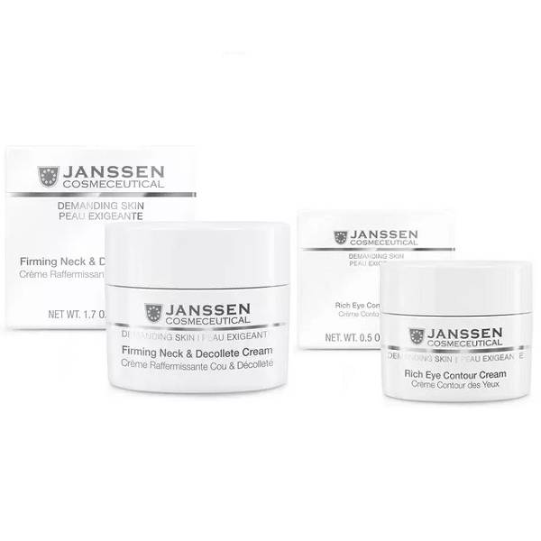 Janssen Cosmetics Набор для укрепления кожи (крем для век 15 мл + крем 50 мл) (Janssen Cosmetics, Demanding skin)