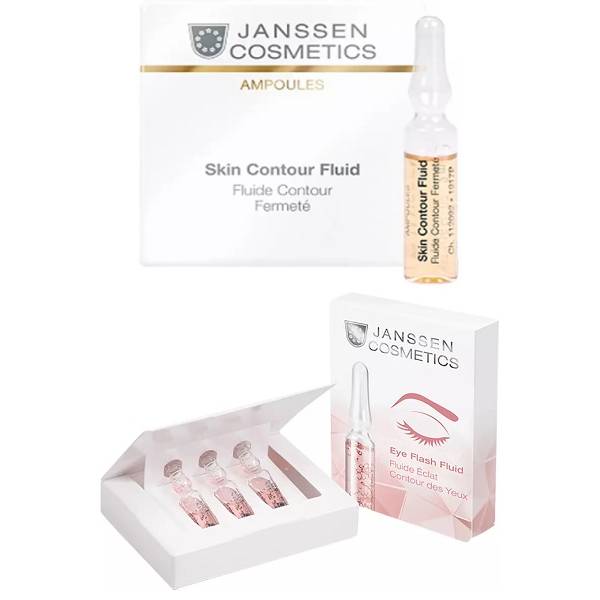 

Janssen Cosmetics Набор для ежедневного ухода (сыворотка для век 3х1,5 мл + сыворотка с пептидами 3х2 мл) (Janssen Cosmetics, Ампульные концентраты), Ампульные концентраты