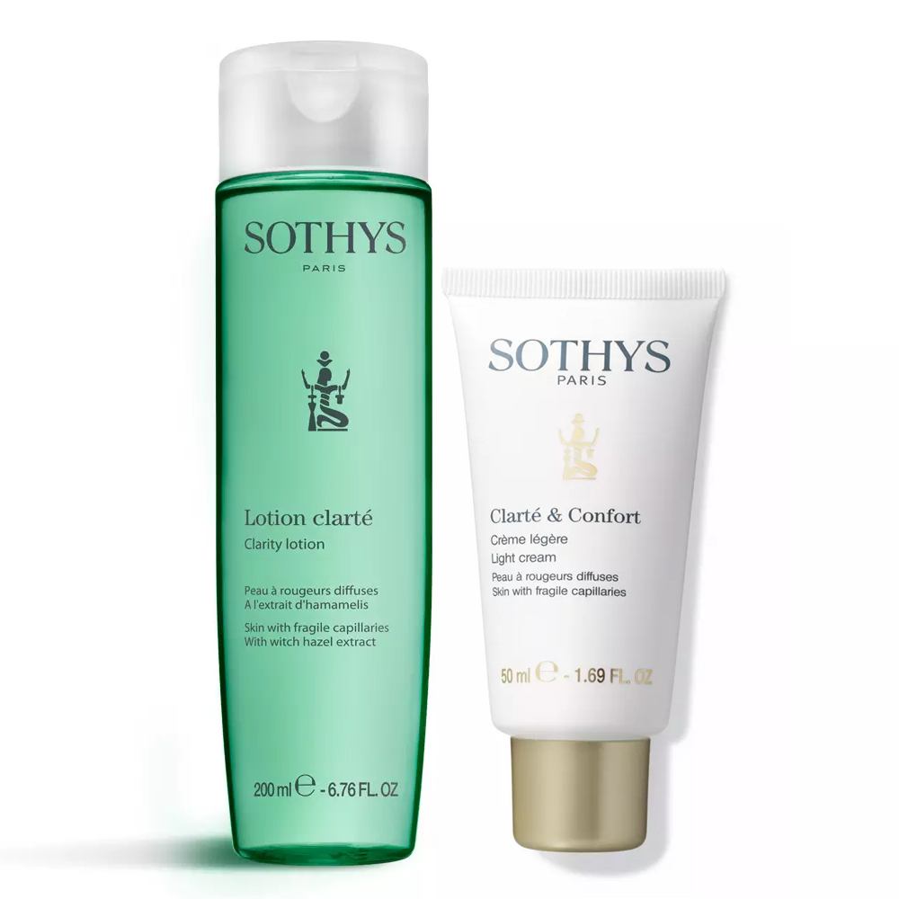 Sothys Paris Набор для чувствительной кожи (крем 50 мл + тоник 200 мл) (Sothys Paris, Clarte  Comfort)