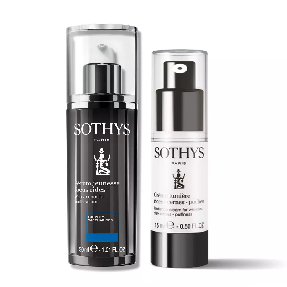 Sothys Paris Набор Против морщин (сыворотка 30 мл + крем для век 15 мл) (Sothys Paris, Youth Anti-Age Serums)