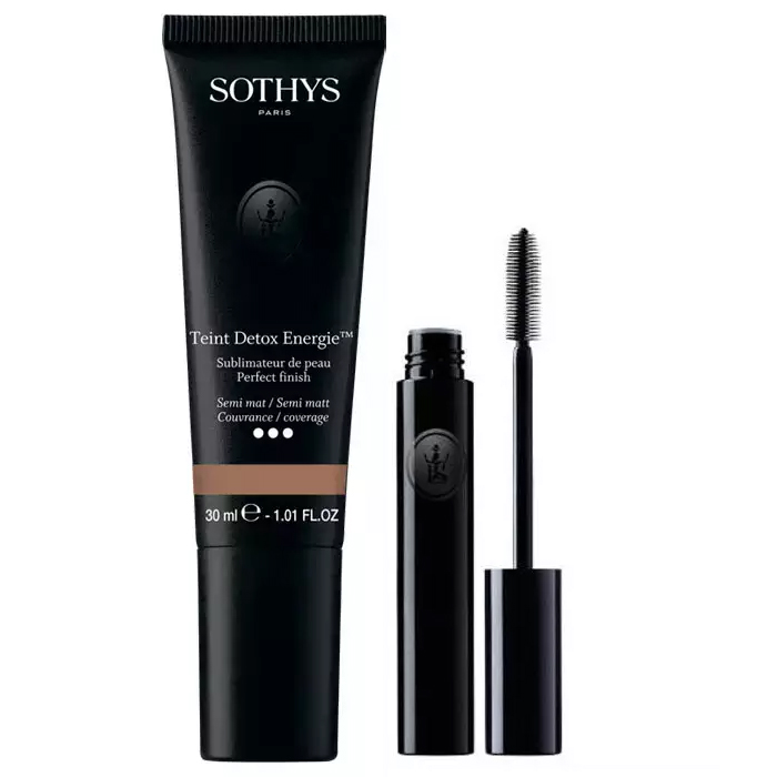 Sothys Paris Набор Make-Up (тональная основа 30 мл + тушь для ресниц 8 мл) (Sothys Paris, Make-Up Sothys)