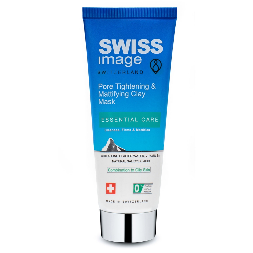 

Swiss Image Матирующая и сужающая поры глиняная маска, 75 мл (Swiss Image, Базовый уход), Базовый уход