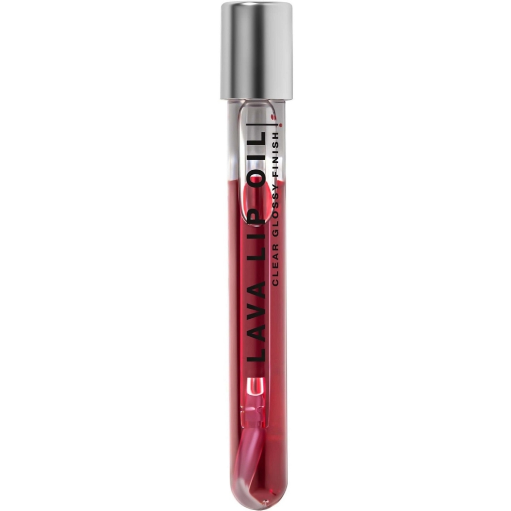 Influence Beauty Увлажняющее двухфазное масло для губ Lava Lip Oil, тон 01: прозрачный темно-красный, 6 мл (Influence Beauty, Губы)
