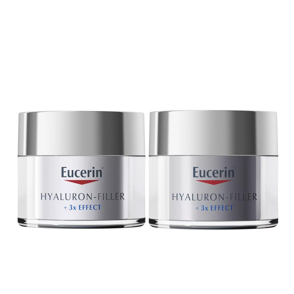 Eucerin Набор для чувствительной кожи (дневной крем 50 мл + ночной крем 50 мл) (Eucerin, Hyaluron-Filler)