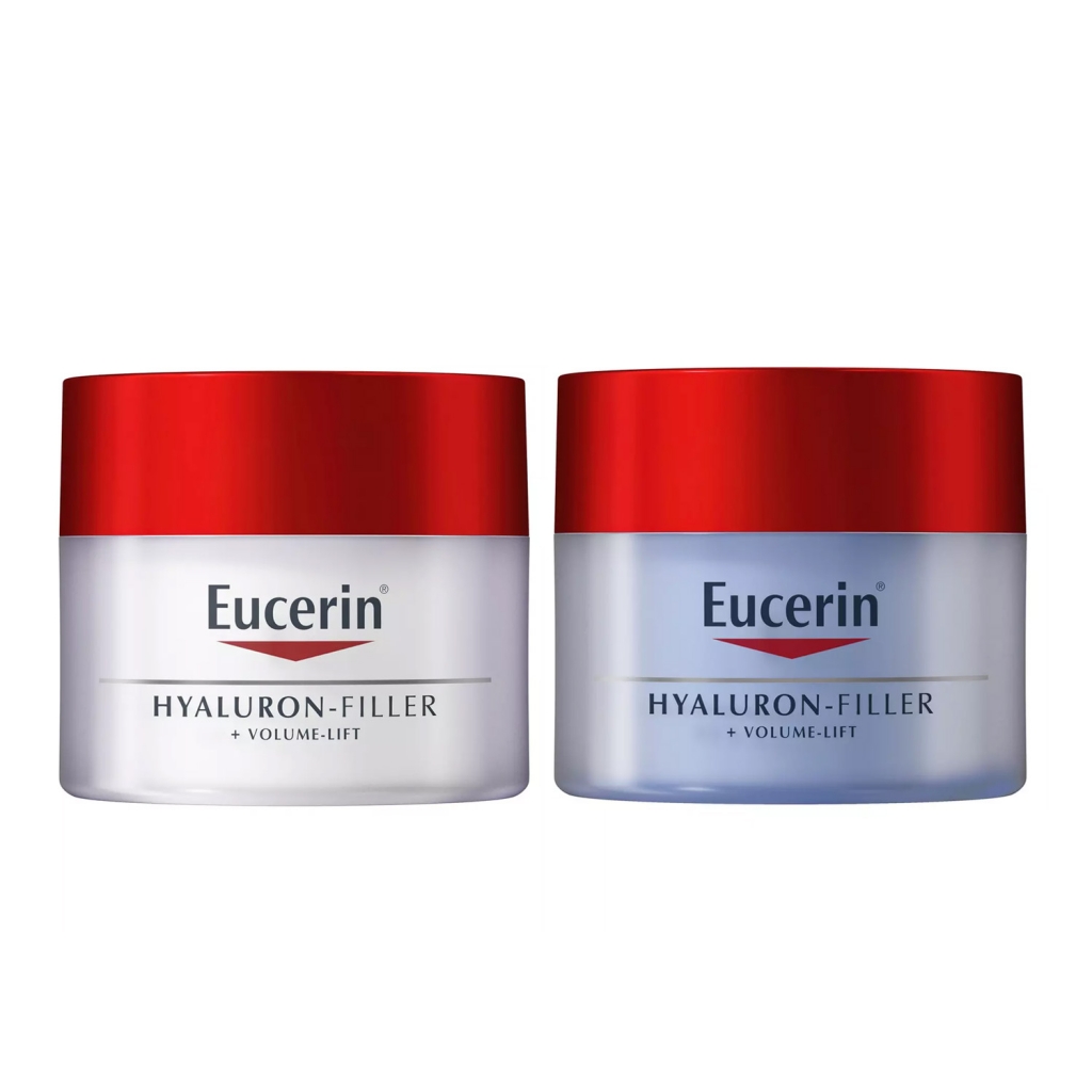 Eucerin Набор для нормальной кожи (Дневной крем, 50 мл + Ночной крем, 50 мл) (Eucerin, Hyaluron-Filler + Volume-Lift)