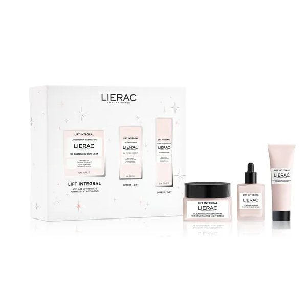 

Lierac Подарочный набор: восстанавливающий ночной крем 50 мл + сыворотка- лифтинг для лица 15 мл + укрепляющий дневной крем 25 мл (Lierac, Lift Integral)