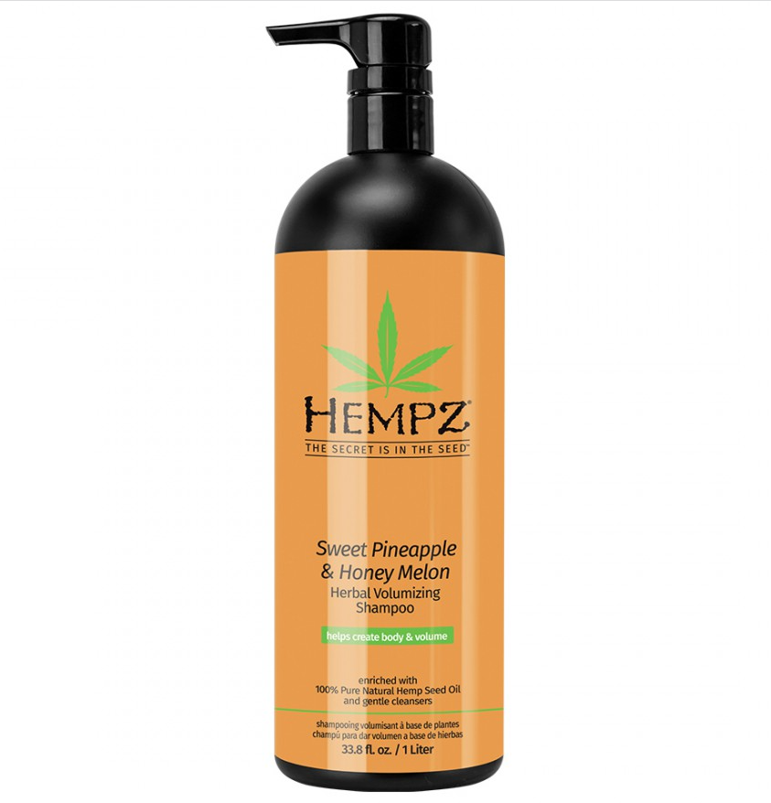 

Hempz Шампунь растительный для придания объёма Sweet Pineapple & Honey Melon Volumizing Shampoo, 1000 мл (Hempz, Ананас и медовая дыня)