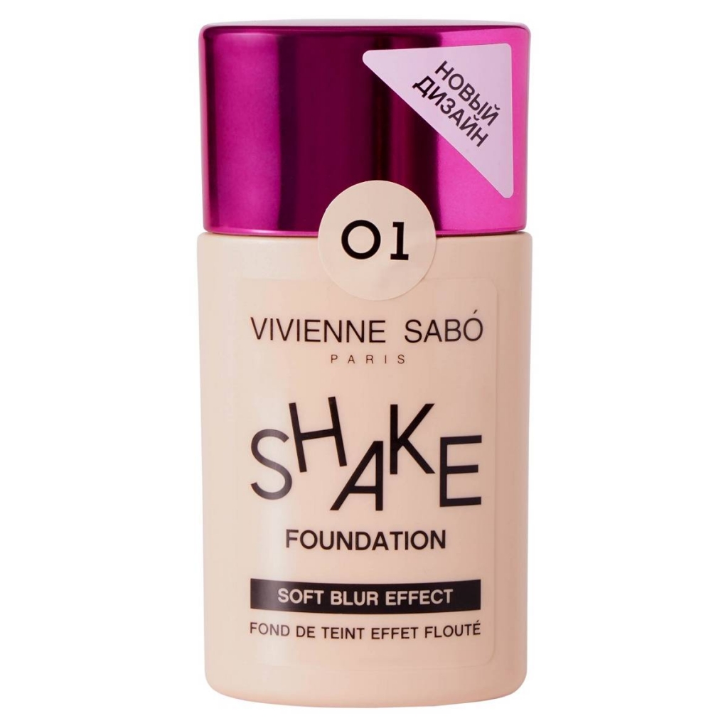 

Vivienne Sabo Тональный крем с натуральным блюр-эффектом Shake Foundation, 25 мл - Светло-бежевый (Vivienne Sabo, Лицо)
