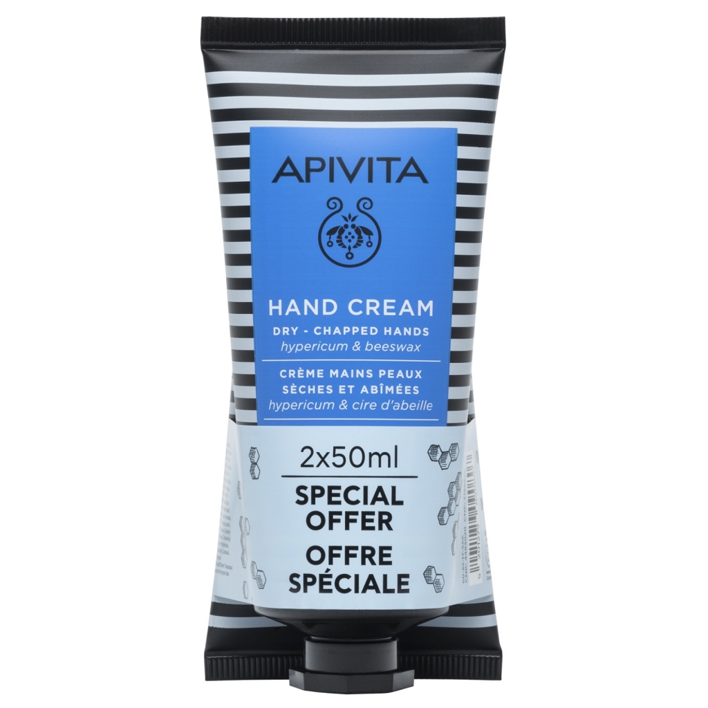 

Apivita Набор (крем для рук со зверобоем и пчелиным воском, 50 мл х 2 шт) (Apivita, Hand)