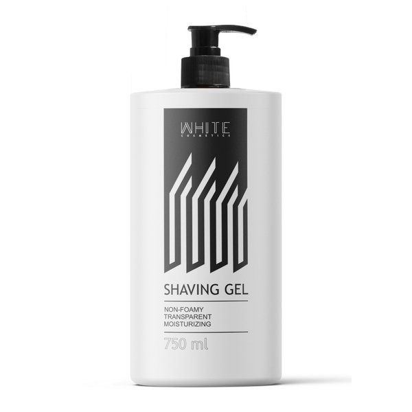 

White Cosmetics Гель для бритья для всех типов кожи, 750 мл (White Cosmetics, Уход)