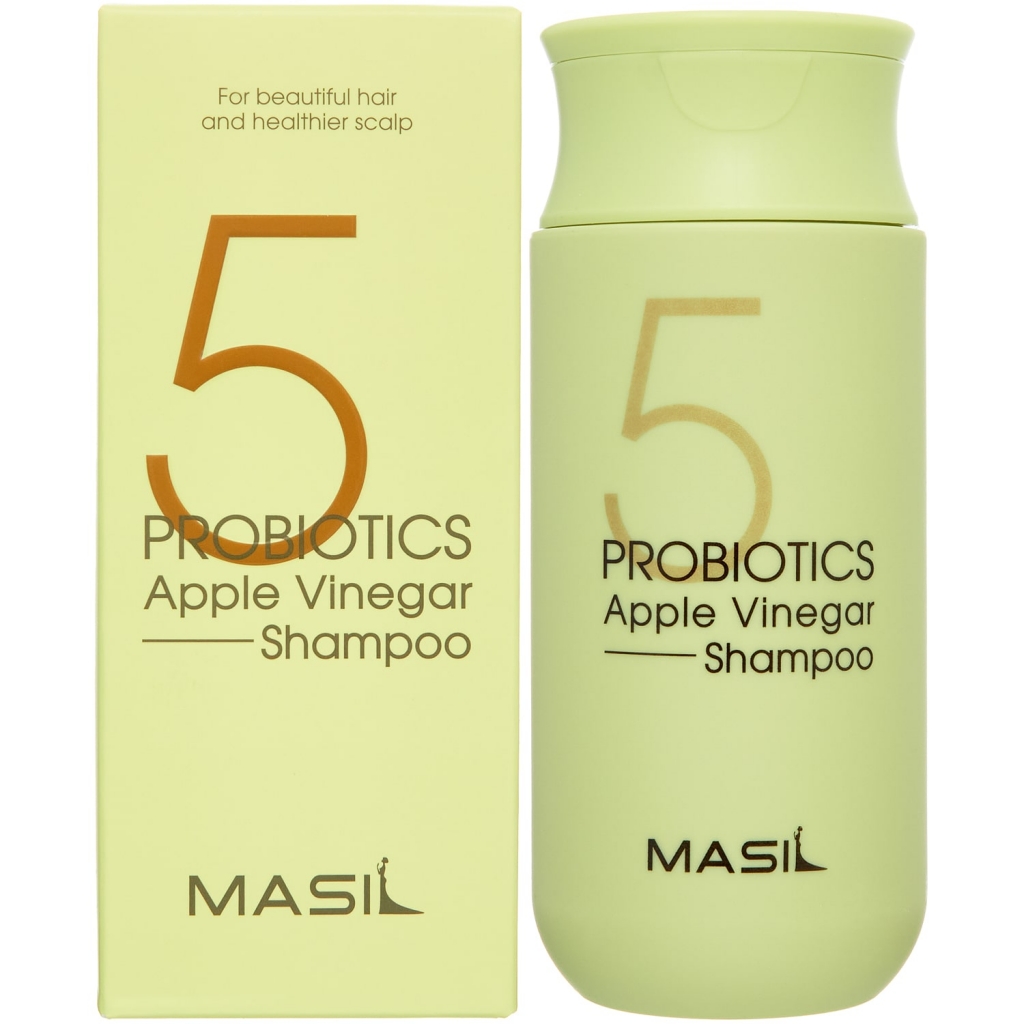 

Masil Шампунь с яблочным уксусом и пробиотиками против перхоти Probiotics Apple Vinegar Shampoo, 150 мл (Masil, )