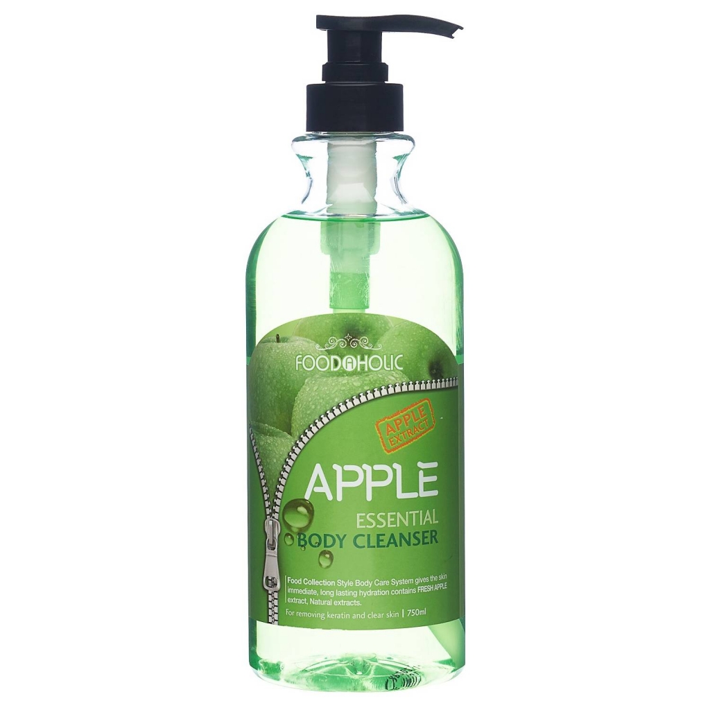 

Food A Holic Гель для душа с экстрактом яблока Essential Body Cleanser Apple, 750 мл (Food A Holic, Body)