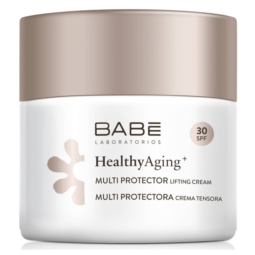 

Babe Laboratorios Мультизащитный дневной лифтинг крем с DMAE и SPF 30, 50 мл (Babe Laboratorios, HealthyAging+), HealthyAging+