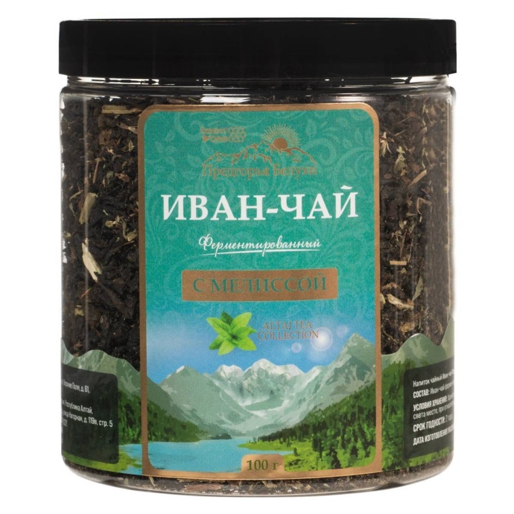 Иван-чай ферментированный с мелиссой, 100 г
