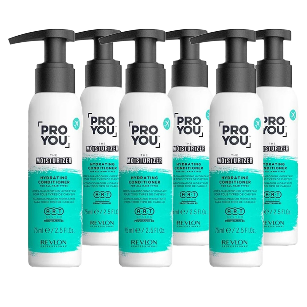 

Revlon Professional Увлажняющий кондиционер для всех типов волос Hydrating Conditioner, 6 х 75 мл (Revlon Professional, Pro You)