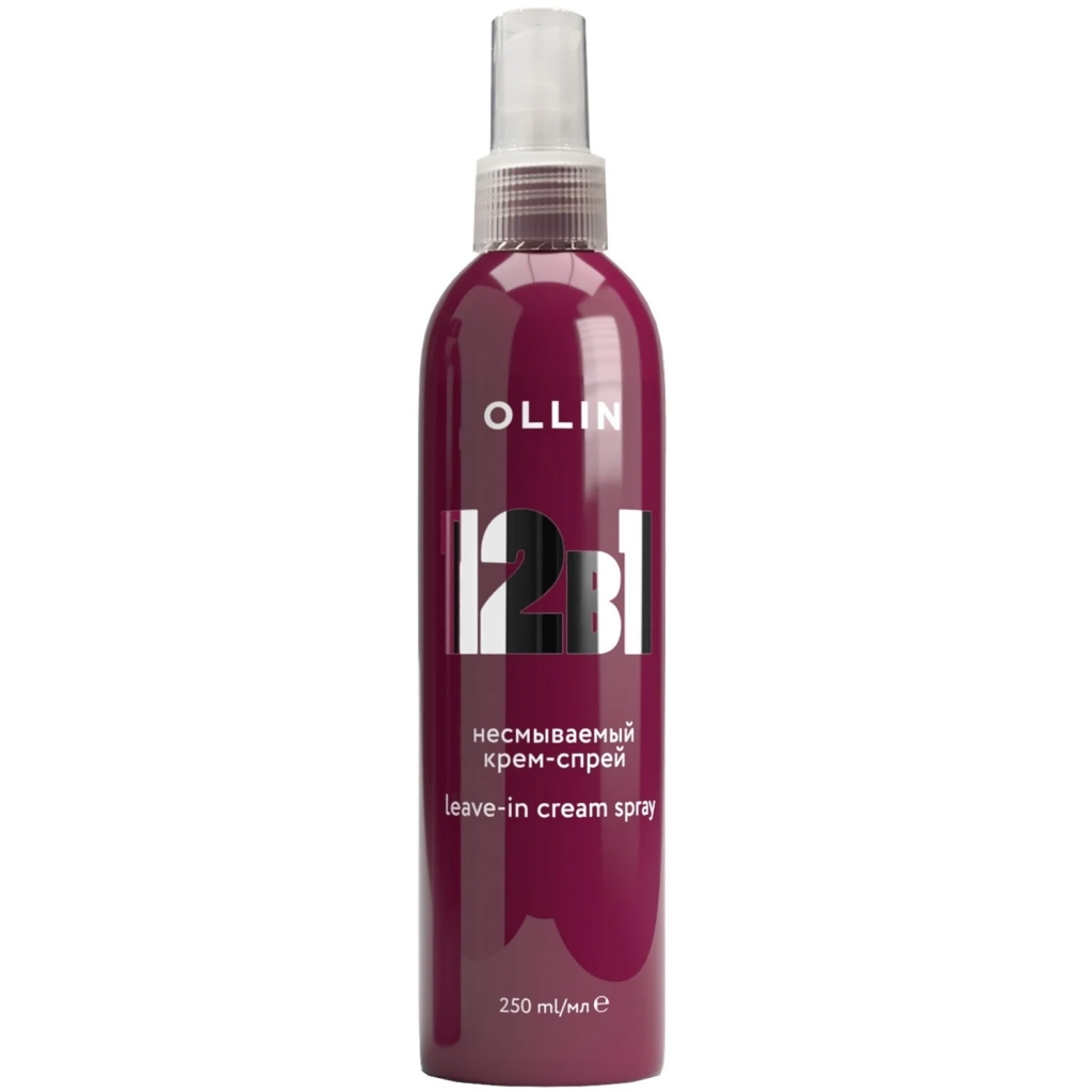 Ollin Professional Несмываемый крем-спрей 12 в 1, 250 мл (Ollin Professional, Уход за волосами)