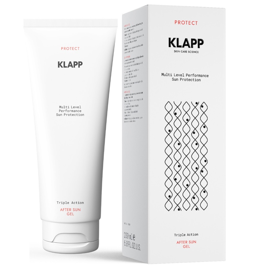 Klapp Успокаивающий гель с алоэ вера после загара After Sun Gel, 200 мл (Klapp, Multi Level Performance)