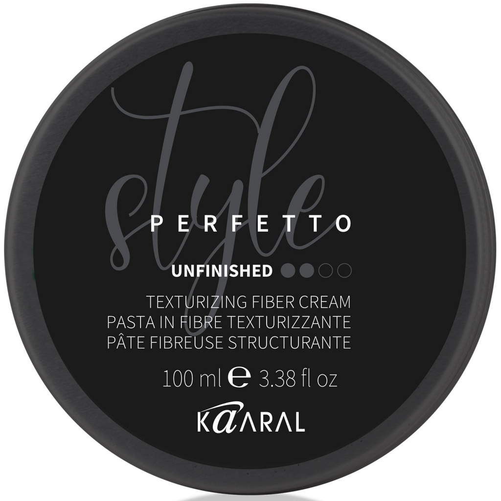 

Kaaral Волокнистая паста для текстурирования волос Unfinished Texturizing Fiber Cream, 100 мл (Kaaral, Style Perfetto)