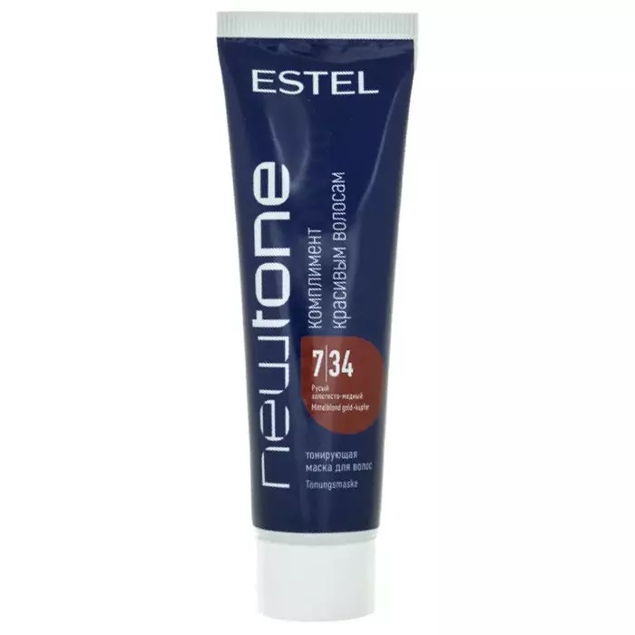 Купить Estel Professional Тонирующая маска для волос Newtone estel 7/34 русый золотисто-медный, 60 мл (Estel Professional, Newtone)