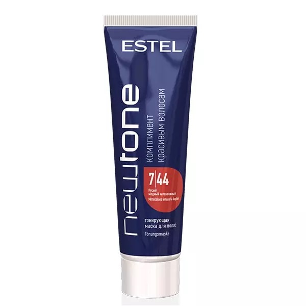 Estel Professional Тонирующая маска для волос Newtone estel 7/44 русый медный интенсивный, 60 мл (Estel Professional, Newtone)