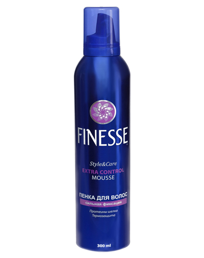 

Finesse Пенка для укладки волос суперсильной фиксации 300 мл (Finesse, Стайлинг)