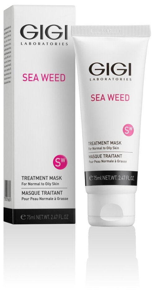 GiGi Маска лечебная Treatment Mask, 75 мл (GiGi, Sea Weed)